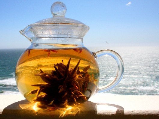 Té infusionado al sol